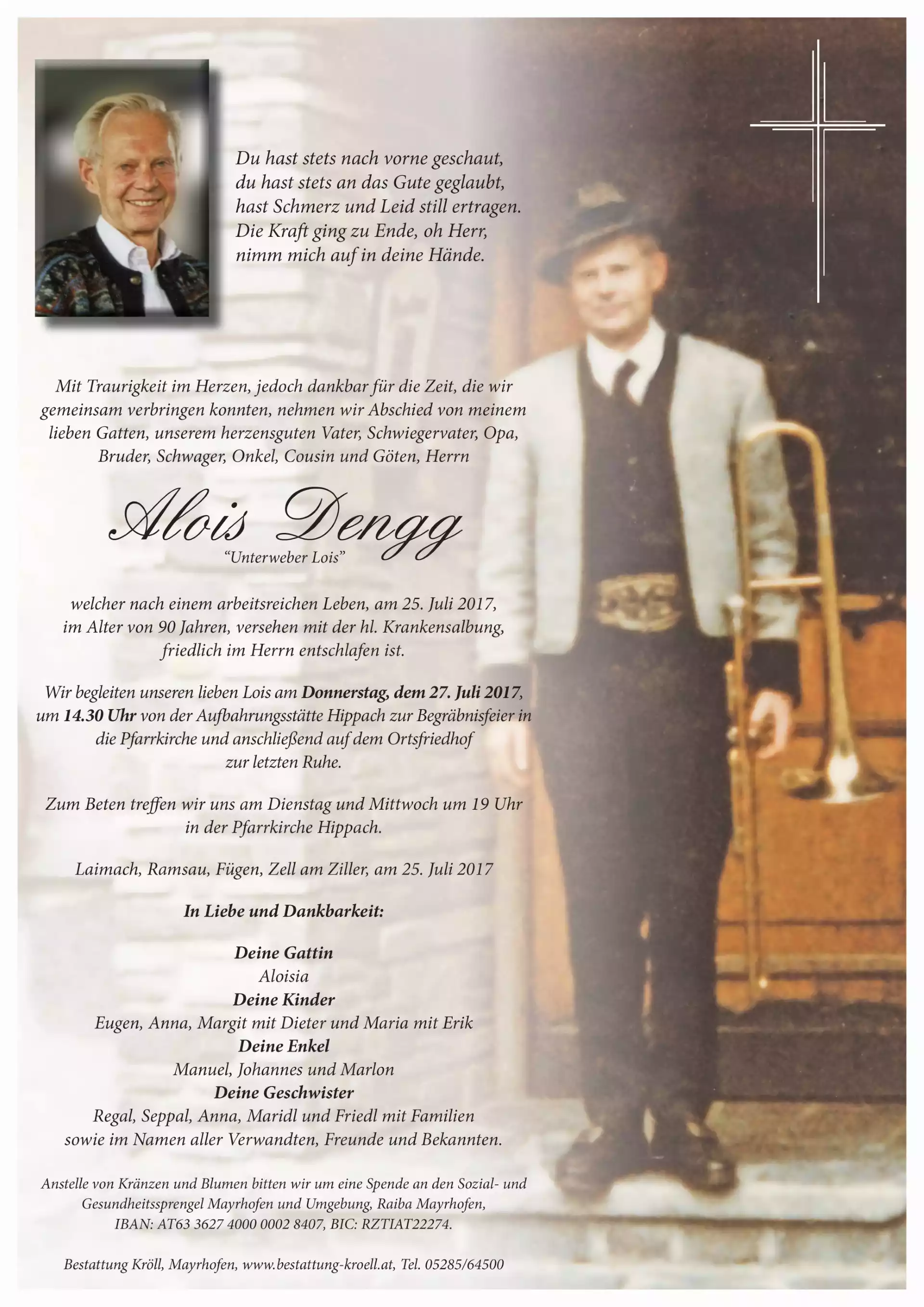 Parte von Alois Dengg
